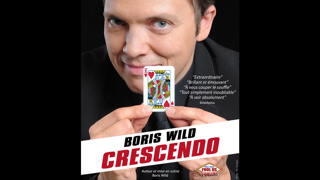 Bande-Annonce Spectacle de Magie CRESCENDO de Boris WILD