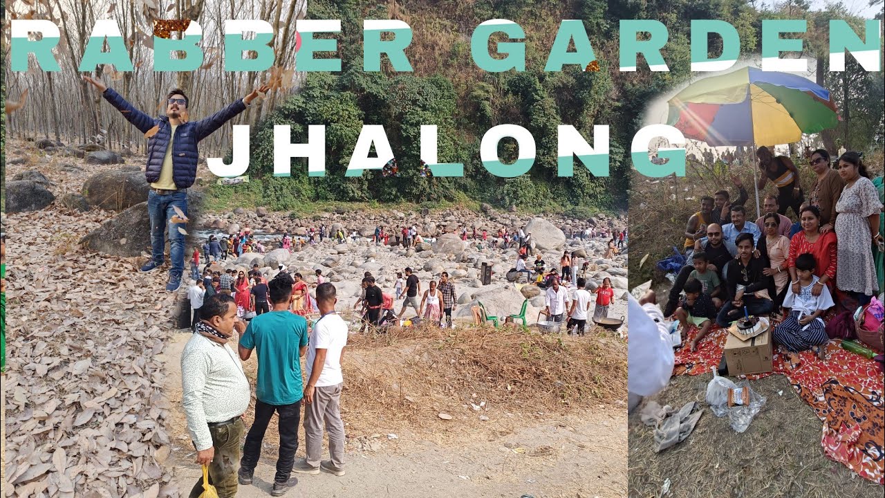 Rabber Garden Picnic Spot Jhalong!!Near Bhutan Border!!