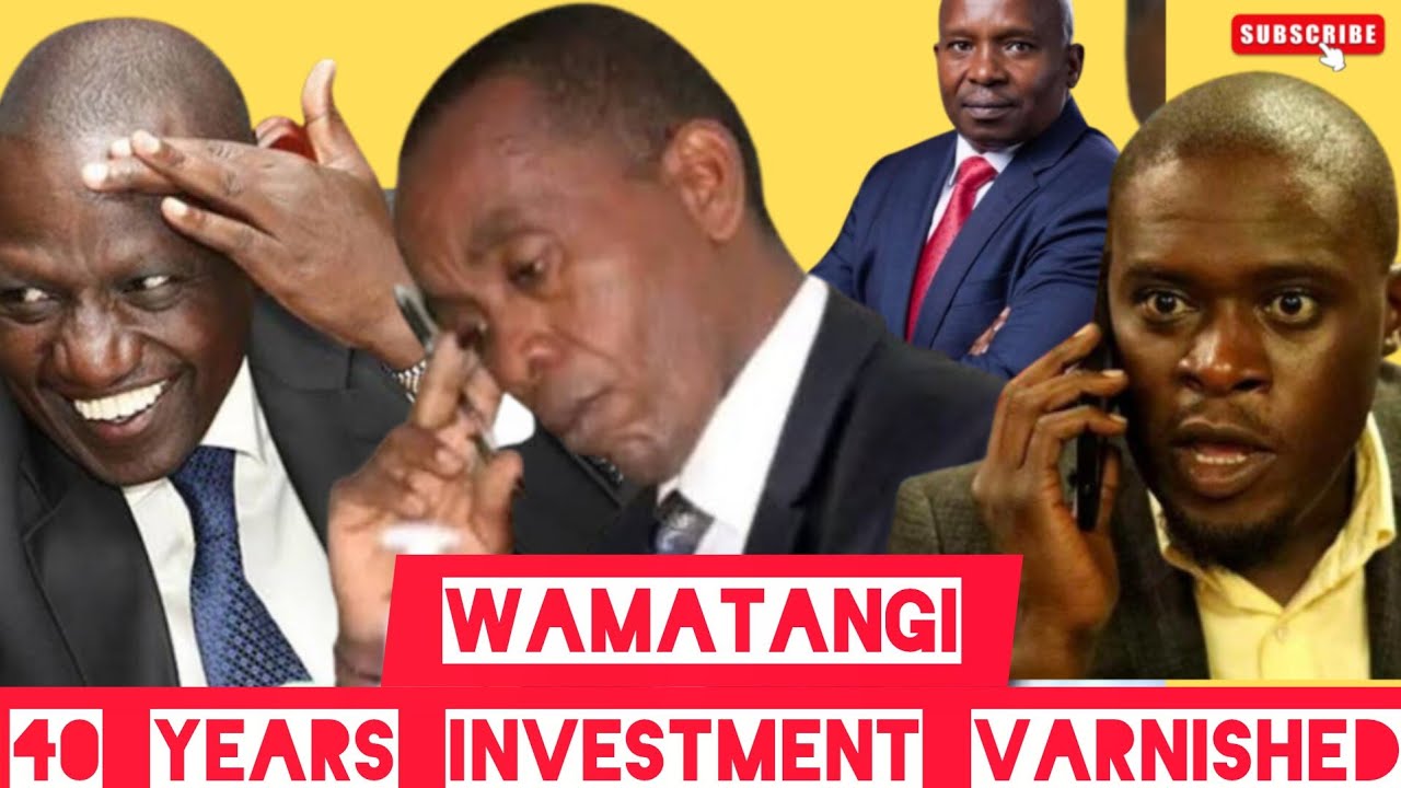 GOVERNOR WAMATANGI IN  TEARS AFTER POLITICAL  WAR THAT LED TO LOSS OF MILLIONS OF SHIINGS  😥😥😥🙏