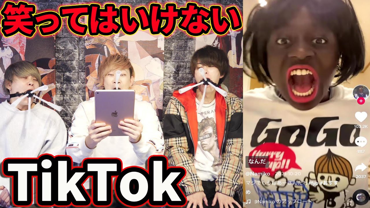 【腹筋崩壊】絶対に笑ってはいけないTik Tok！