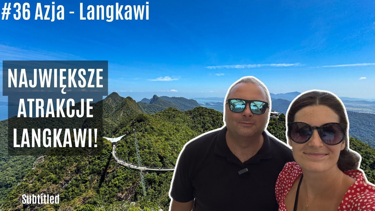 Azja #36 - Największe atrakcje Langkawi! Park rozrywki na wyspie! Malezja -  Langkawi [4k]