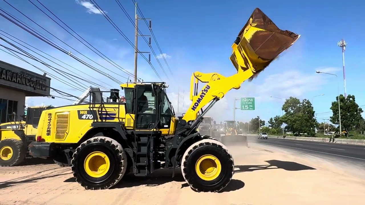 KOMATSU WA470-10 www.thaispmotor.com 089-8368497 / 093-0133778