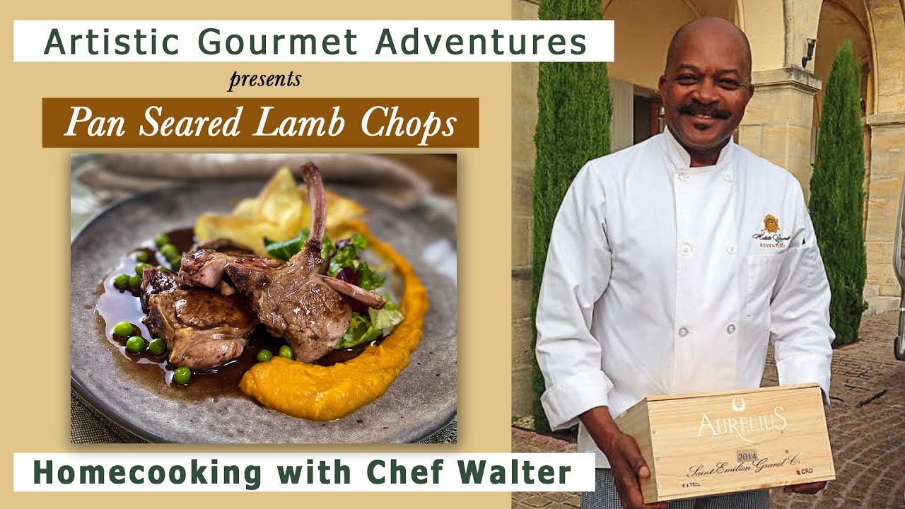 Pan Seared Lamb Chops With Lamb Jus Recipe