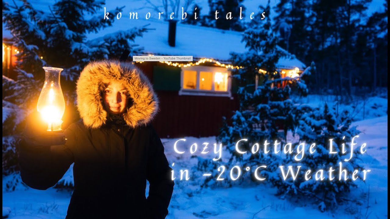 How I Stay Cozy in -20°C: Winter Life in an Old Cottage | Slow Living, Silent Vlog #7