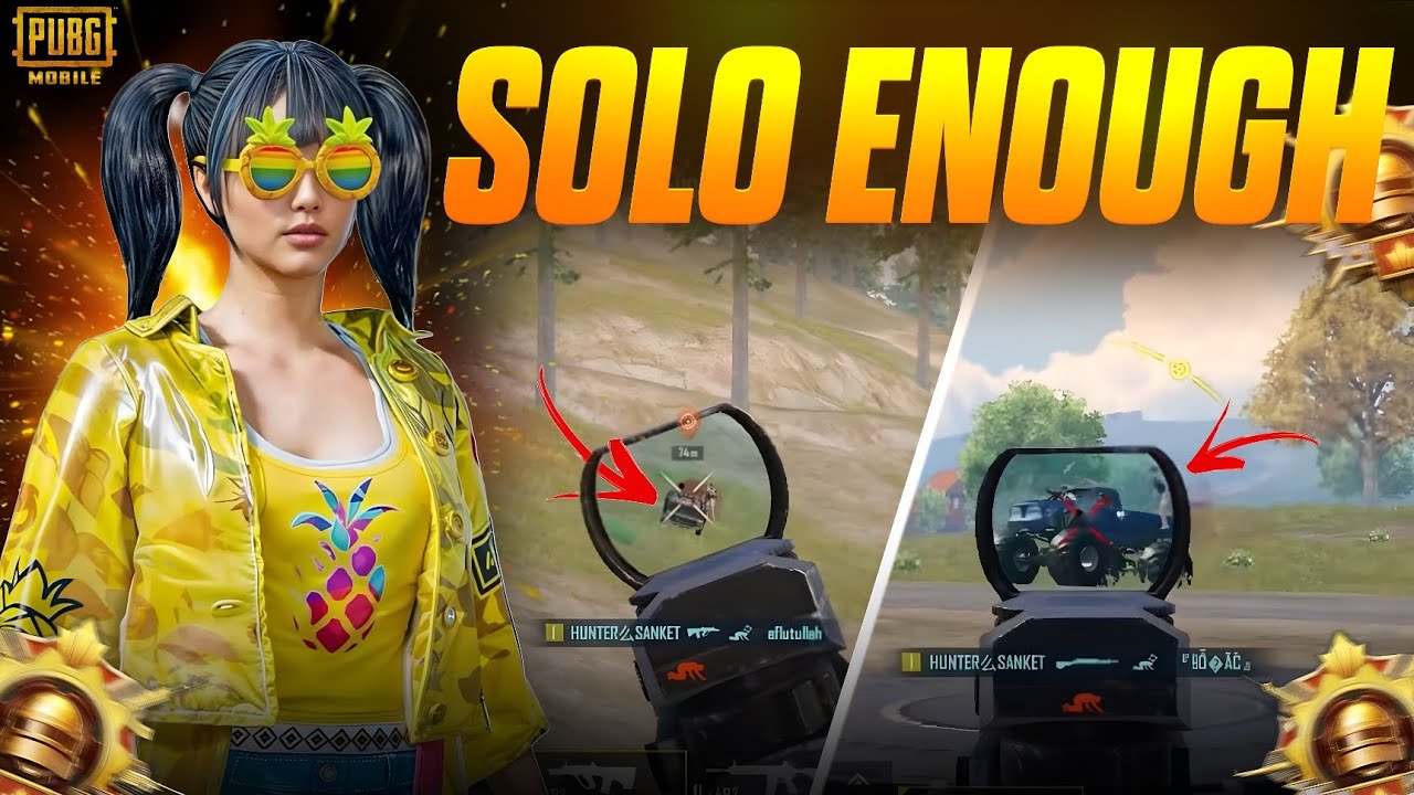 SOLO vs SQUAD 💀 PRO AGGRESSIVE RUSH | PUBG Mobile / BGMI