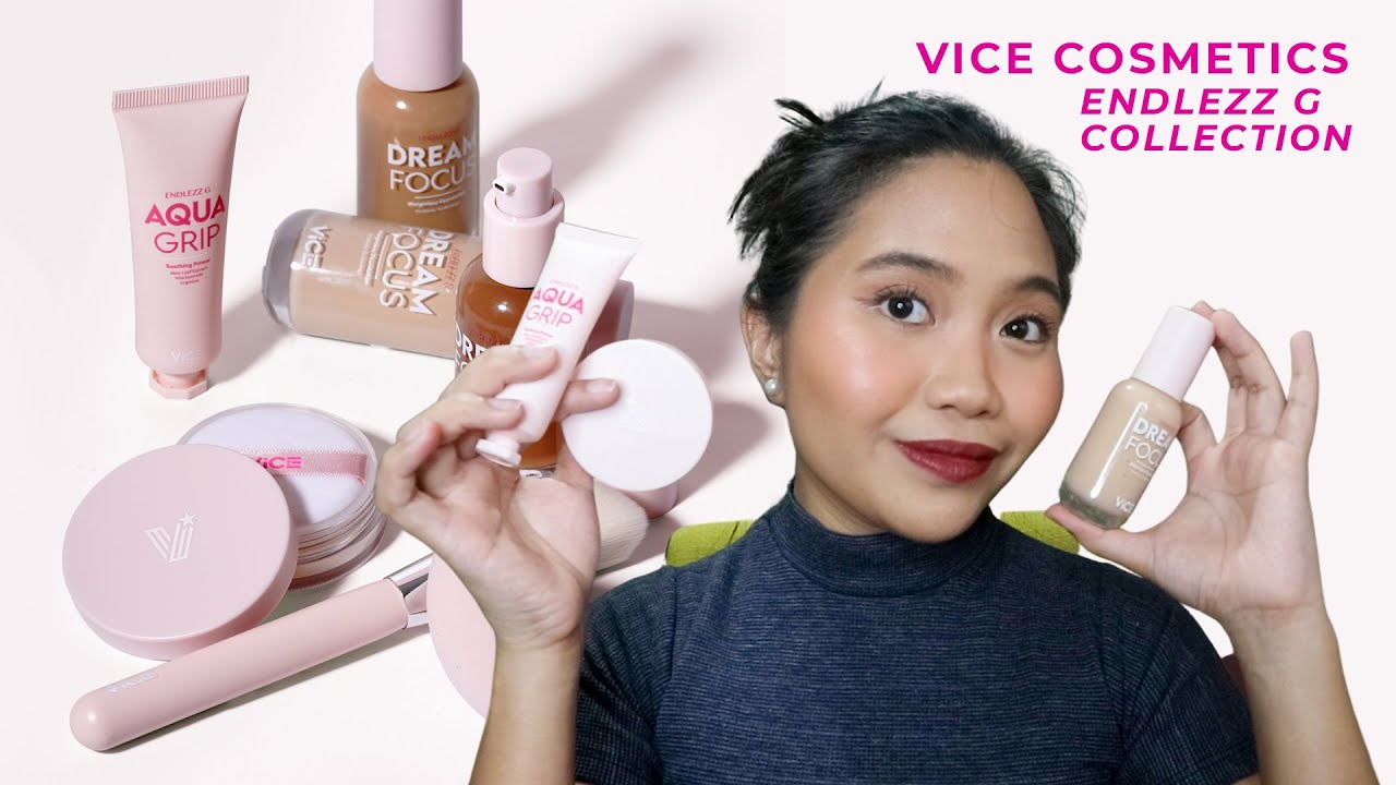 VICE COSMETICS ENDLEZZ G REVIEW... A MONTH AFTER | PRIMER, FOUNDATION & POWDER | GRACE ROMERO