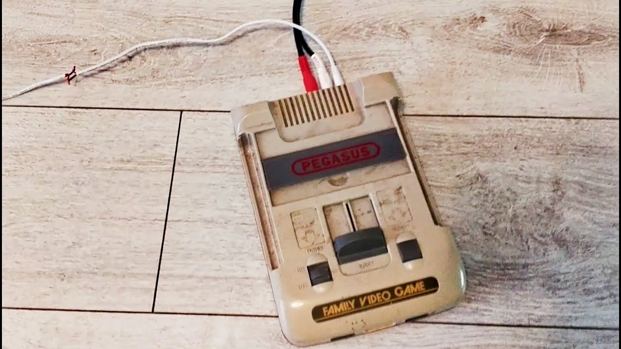 Restoring old nintendo famicom clone Pegasus Naprawa