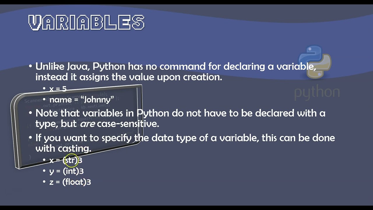 3.1 Variables and Strings