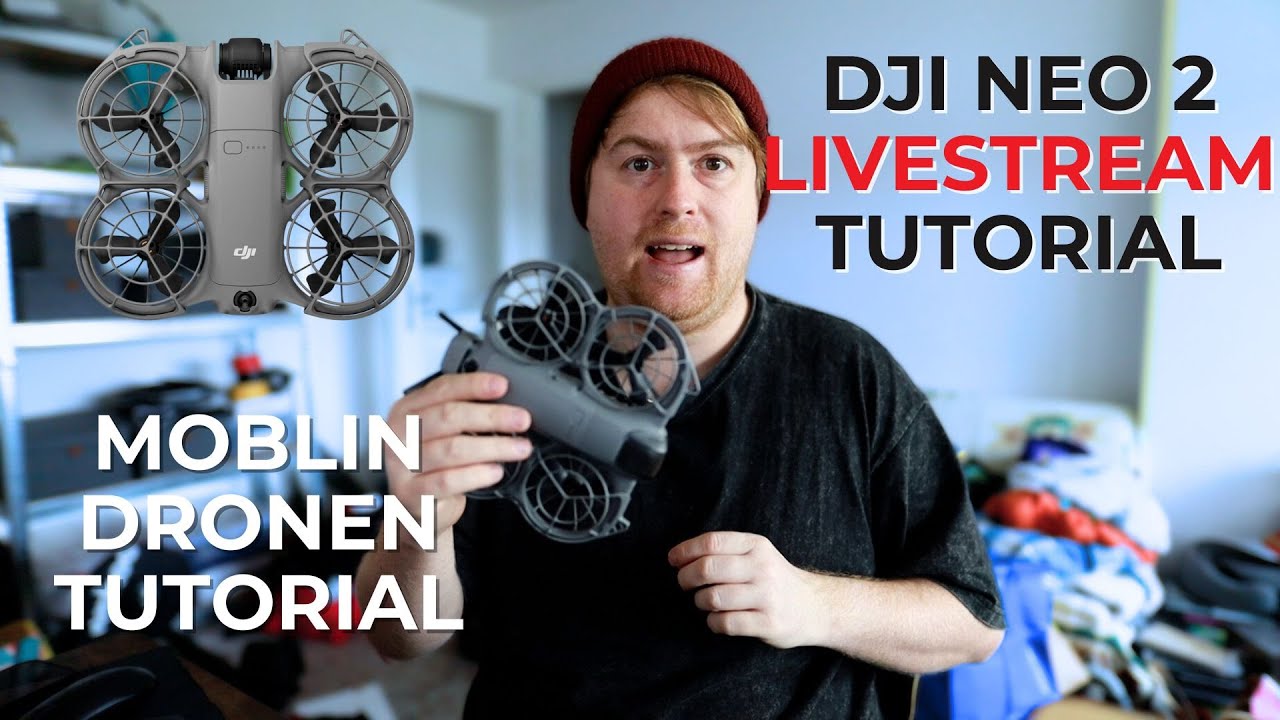 DJI Neo 2 Livestream Tutorial mit Moblin - Moblin Dronen Livestreaming Tutorial