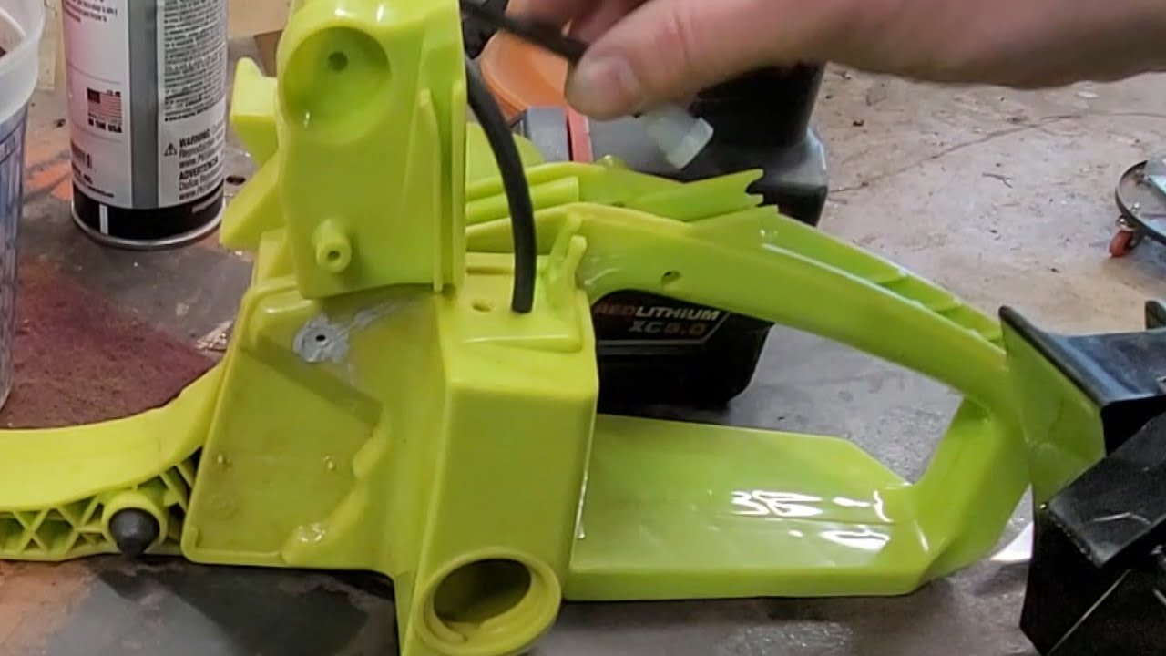 Part 4 Binford Bad Boy: Fix a leaking vent valve on Poulan Chainsaw