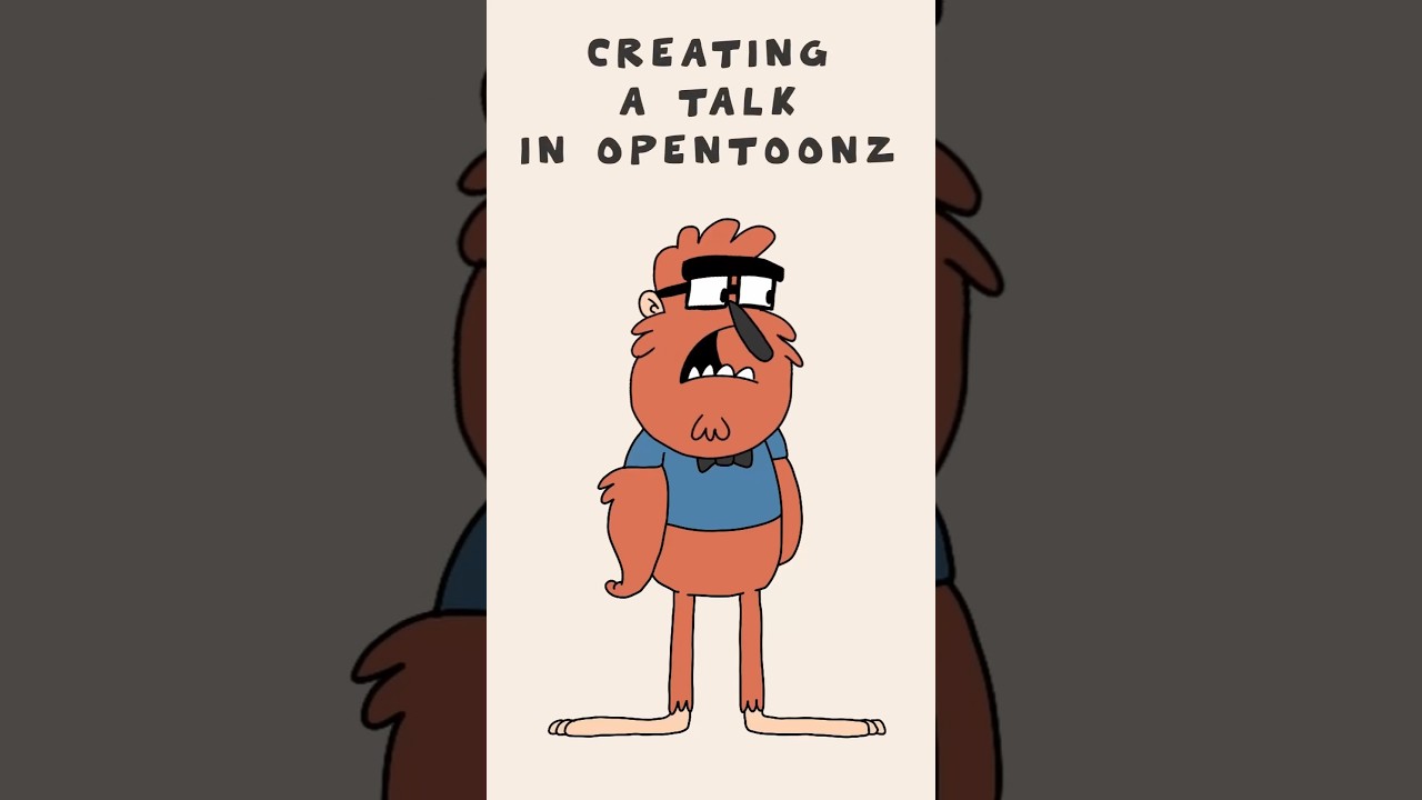 Создание выступления в OpenToonz #мультфильм #анимация
