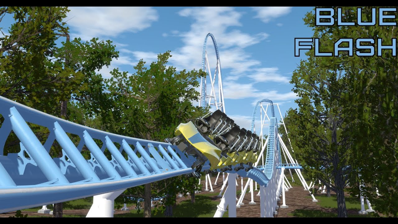 Blue Flash | Intamin Multilaunch | NoLimits 2 Pro FVD++