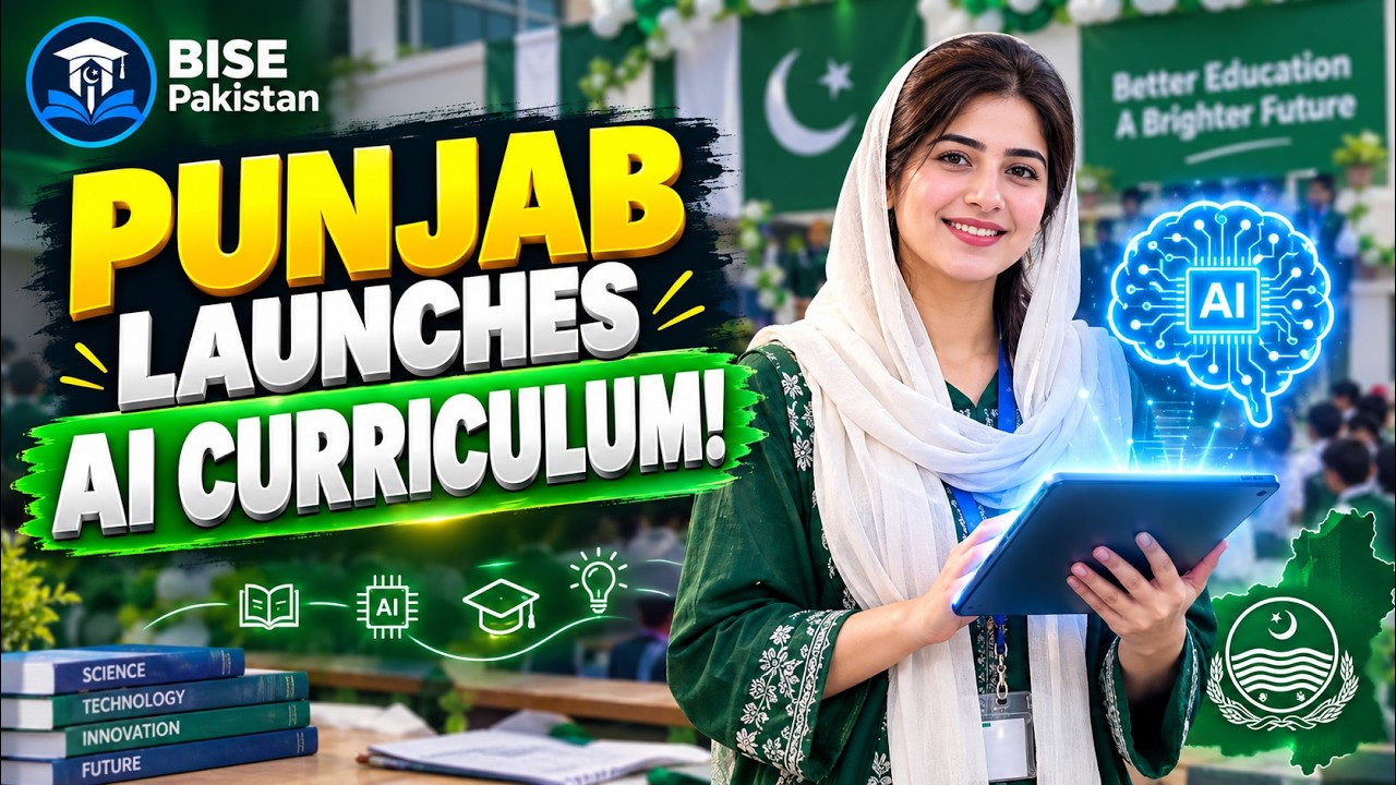Punjab Launches New AI Curriculum & Teacher Training Initiative | BISE Pakistan
