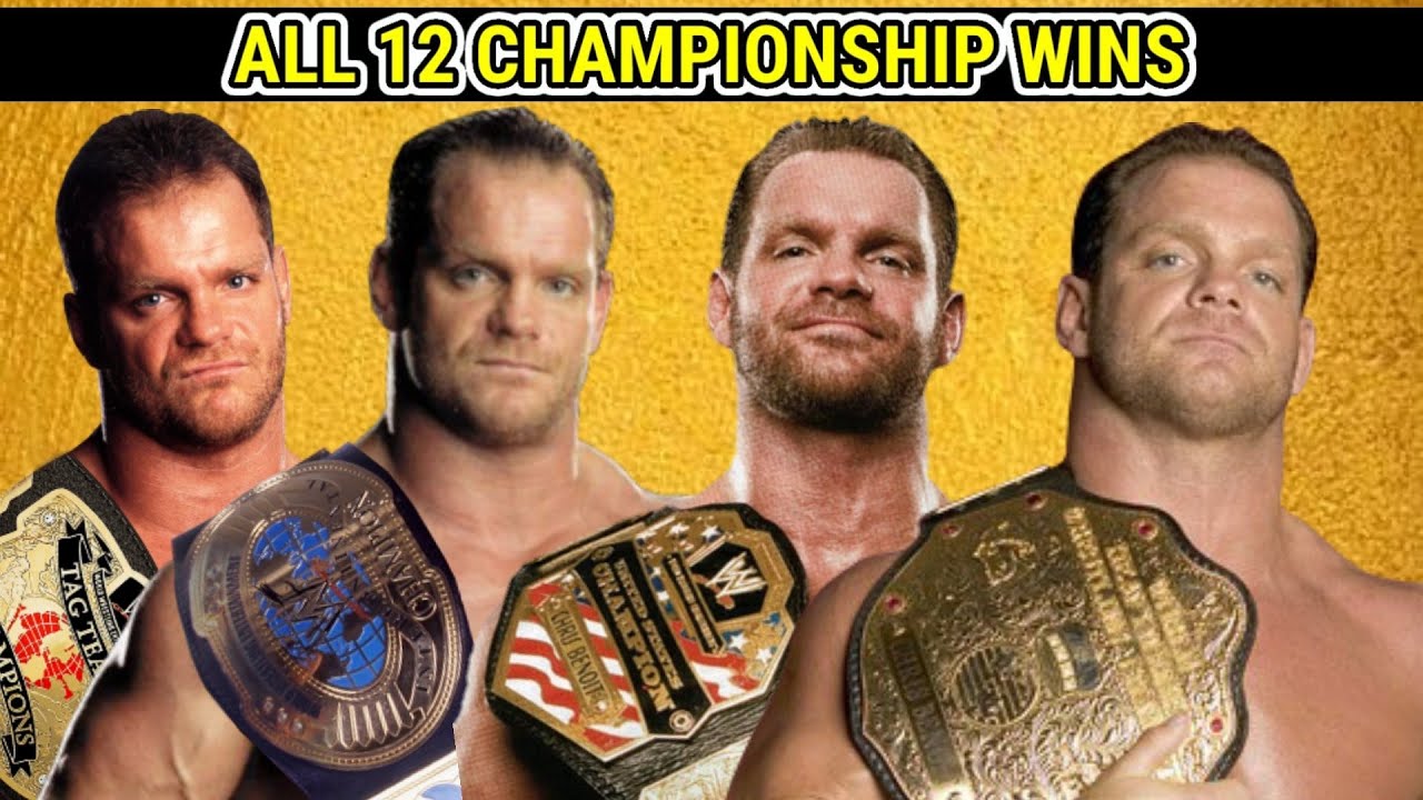 CHRIS BENOIT ALL CHAMPIONSHIP WINS