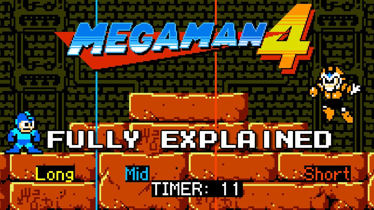 Mega Man 4 Robot Master AI FULLY EXPLAINED