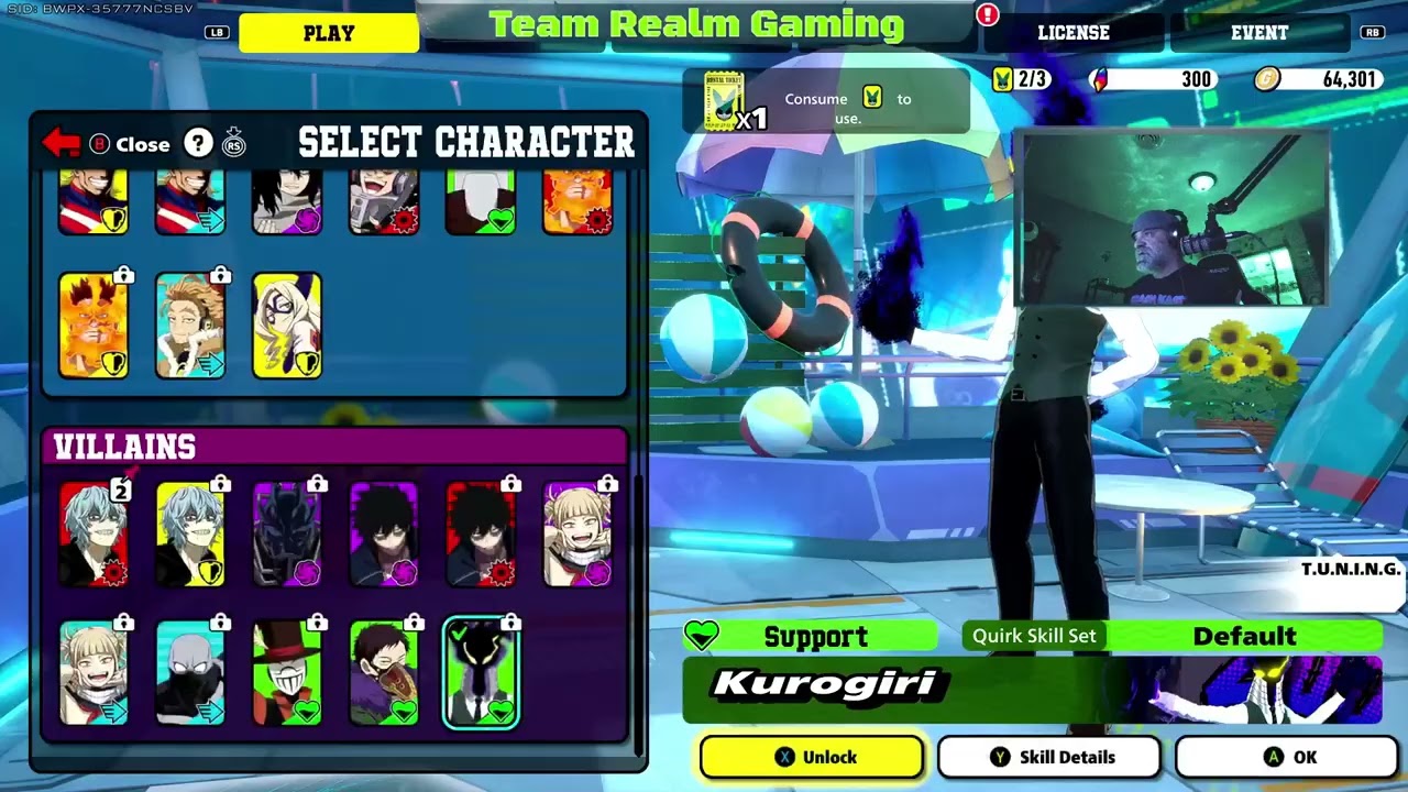 My Hero Ultra Rumble - Trying Out New Characters Stream 