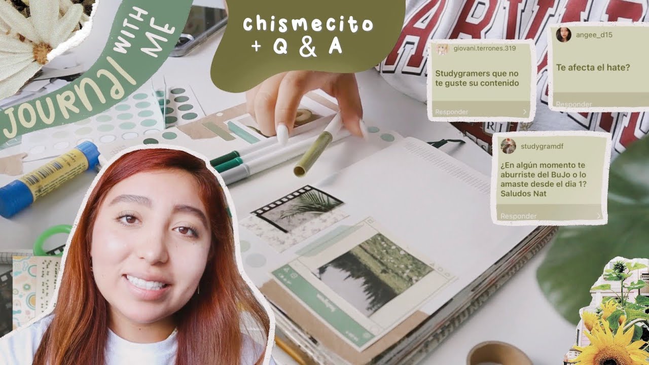 ¿estoy aburrida de hacer bullet journal? 🥴 (Q&A + JOURNAL WITH ME) 🪴