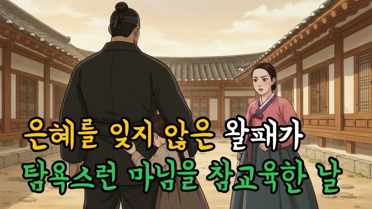 어린아이의 은혜를 잊지 않은 왈패가 아이를 도와 탐욕스런 마님을 완벽하게 참교육한 날/옛날이야기/야담이야기/은혜갚은이야기