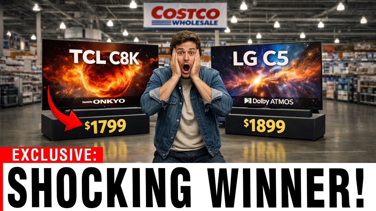 Сравнение премиальных QD Mini-LED и OLED (TCL C8K против LG C5) &mdash; неожиданный победитель!
