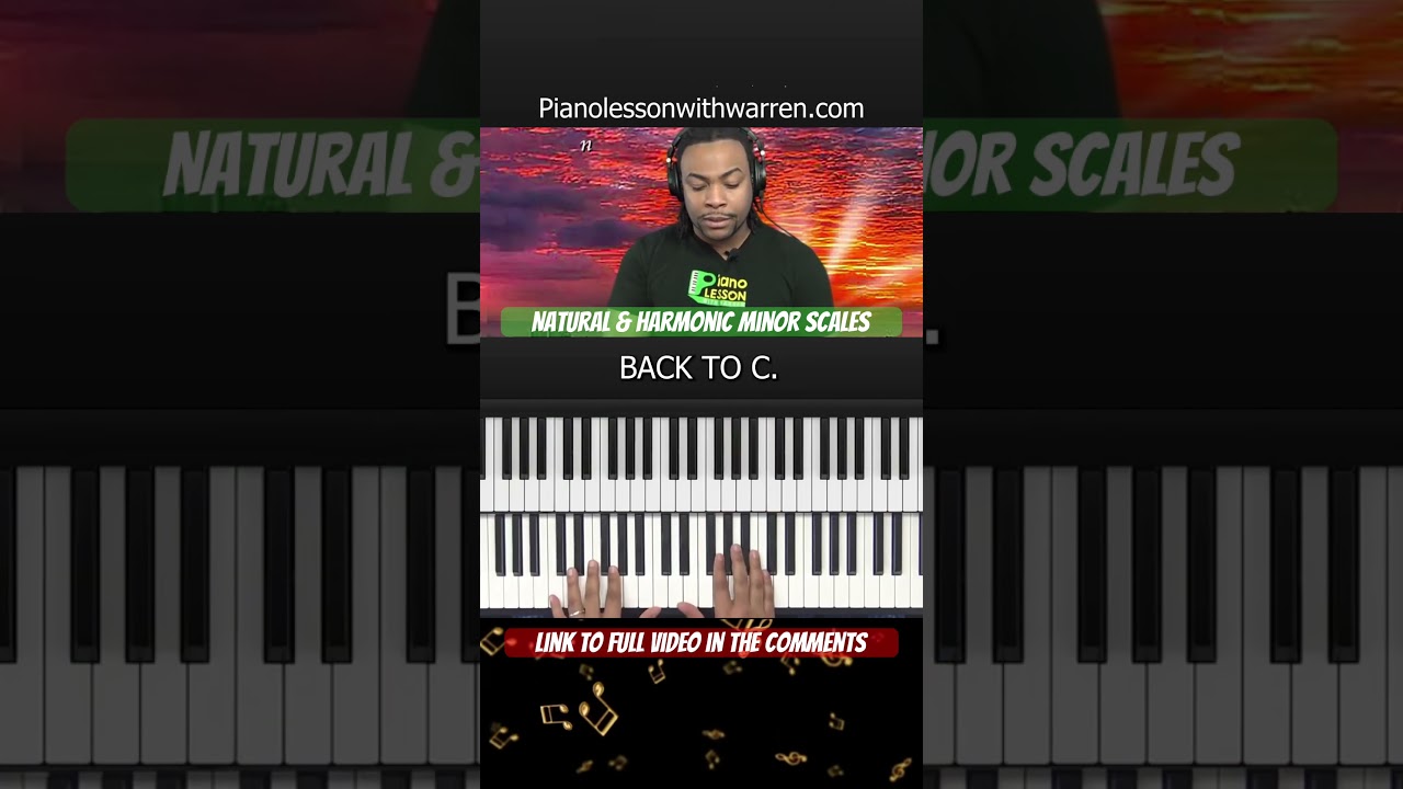 Natural and Harmonic Minor Scales