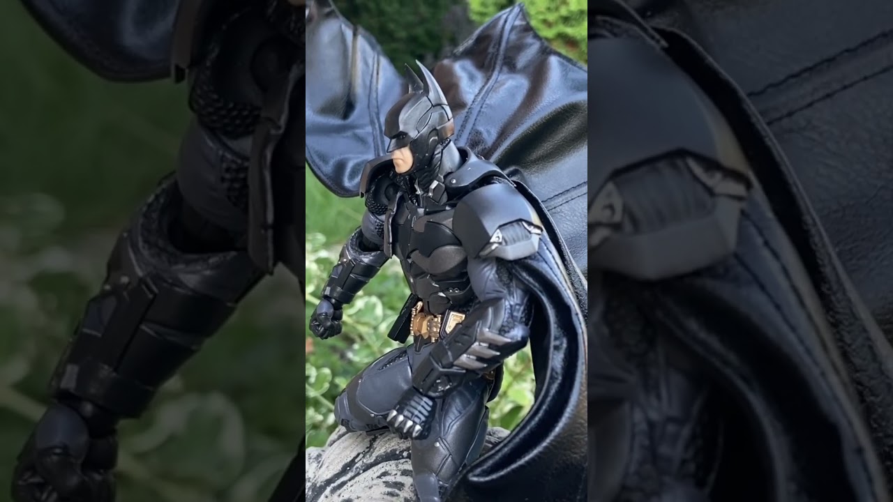 New Batman Arkham Knight action figure by Revoltech in stock at Titan Toyz