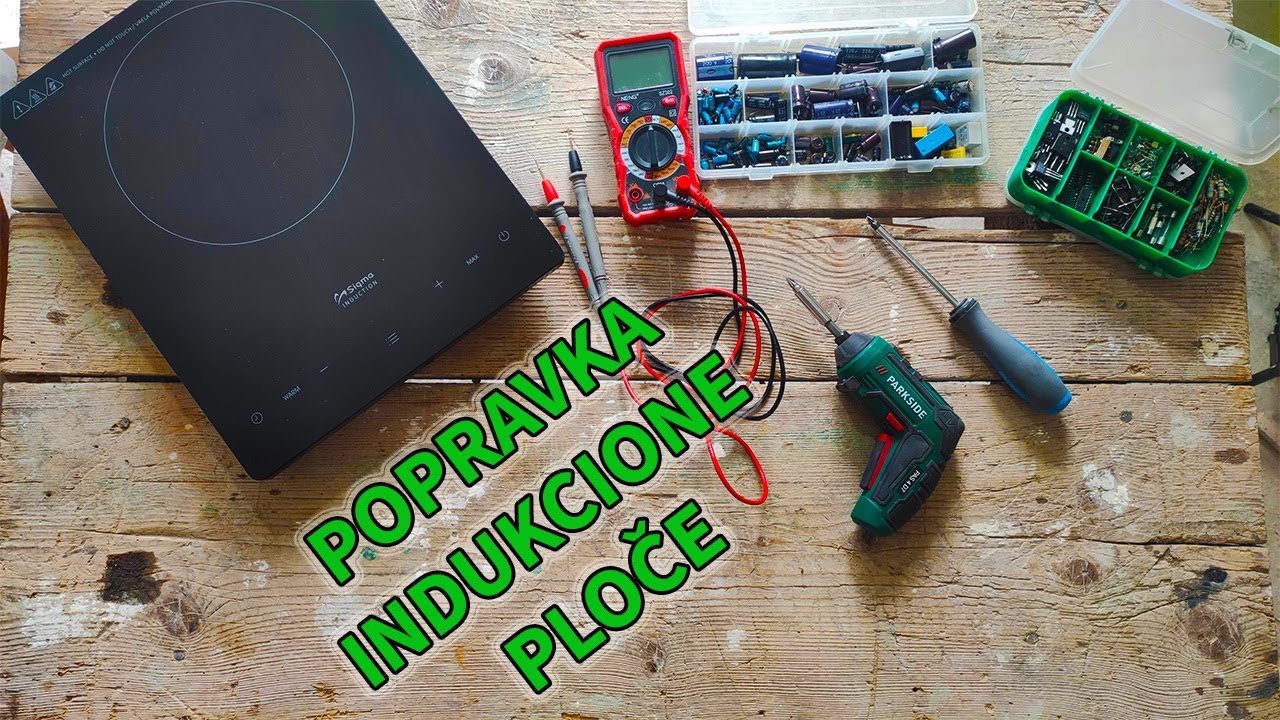 POPRAVKA INDUKCIONE PLOČE - INDUCTION COOKER REPAIR #inductioncooker  #repairing #diy #igbt