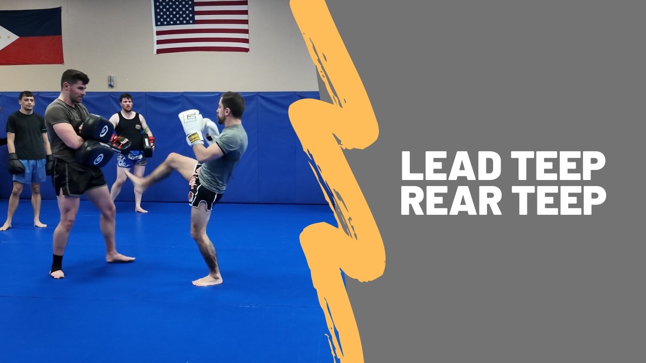 Lead Teep & Rear Teep - Thai Pad Drill