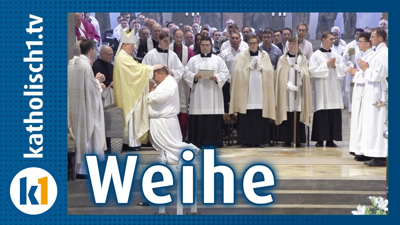 Livestream-Mitschnitt Augsburger Priesterweihe 2024