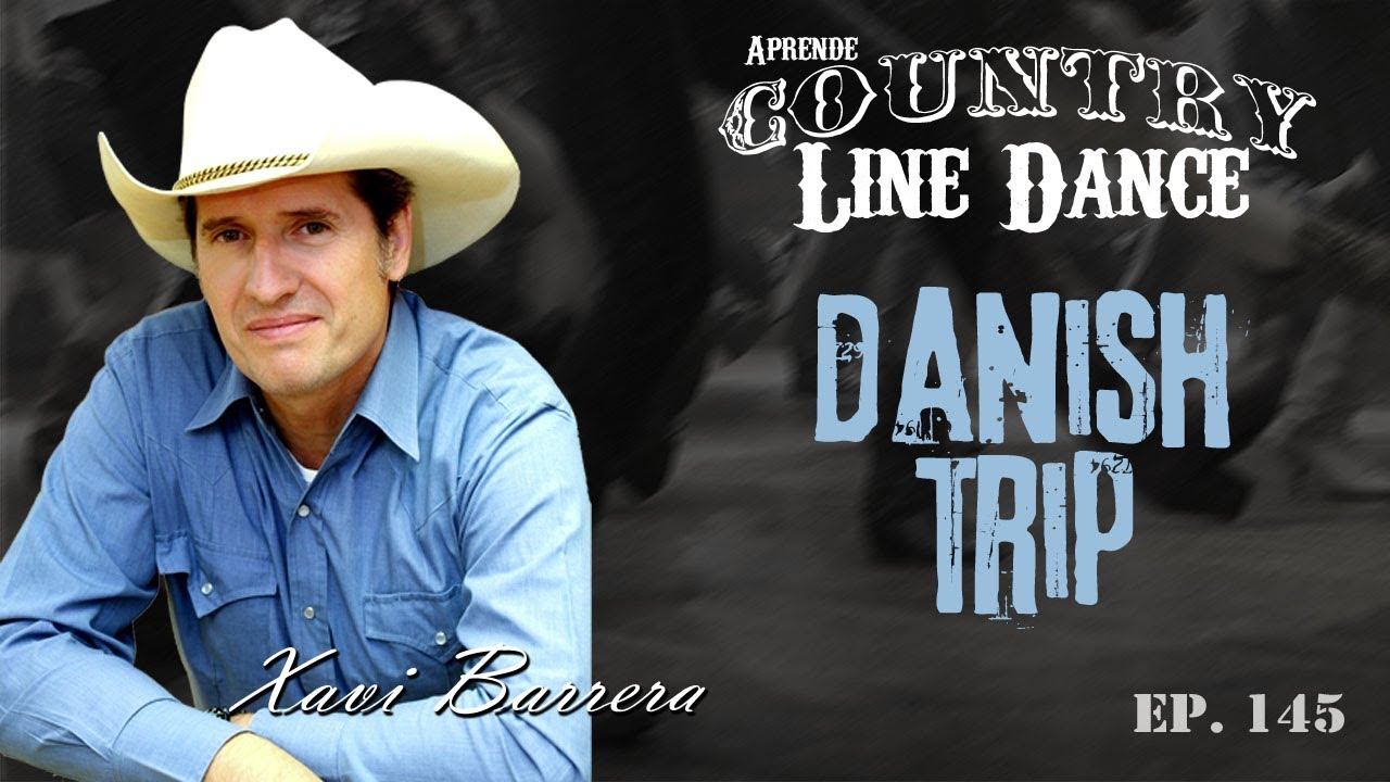 Como bailar DANISH TRIP - 32 tiempos Country Line Dance Clase y Baile