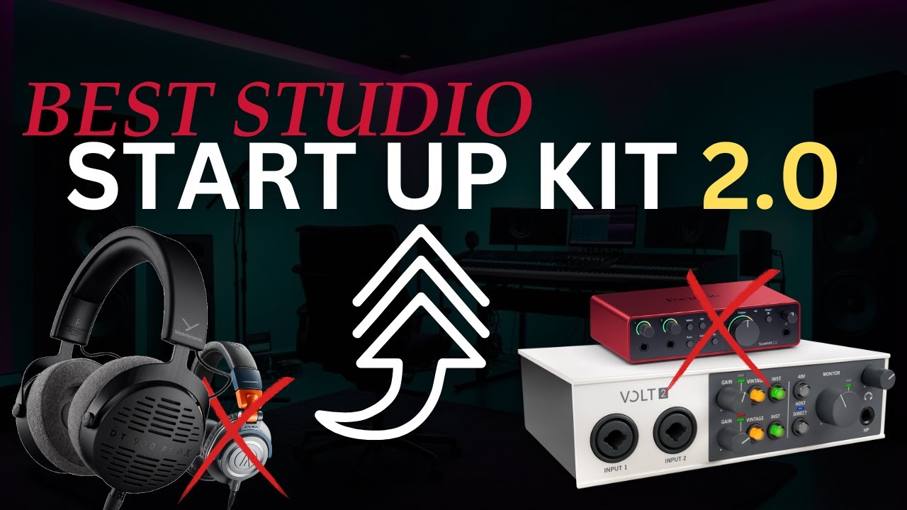 UPGRADE YOUR START UP STUDIO KIT (Ft. UAD Volt 2 & Byerdynamic DT 900 Pro X)