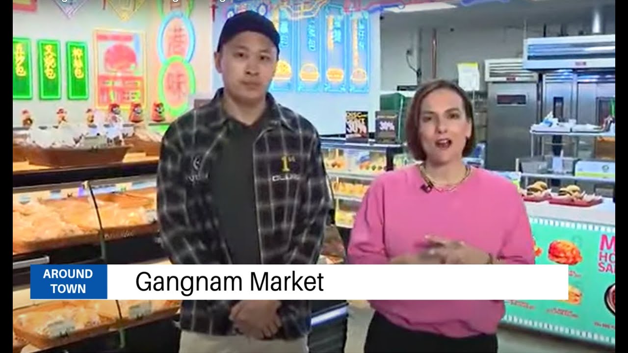 WGN-TV Morning News Visits Chicago's Gangnam Market Food Hall