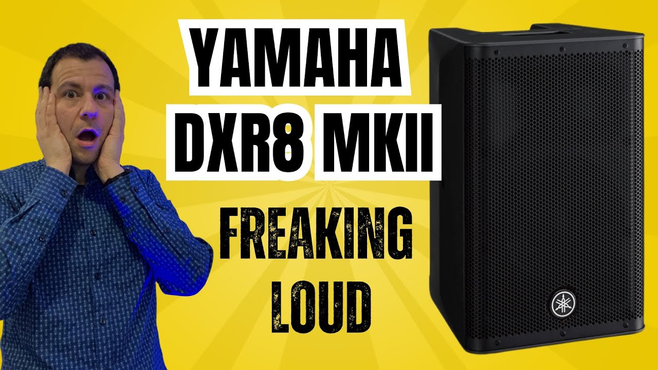 Yamaha DXR8 MKII Review – Small Speaker, INSANE Power!