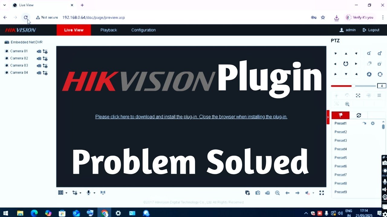 Hikvision Dvr Plugin Error /Hikvision Plugin Problems Solved