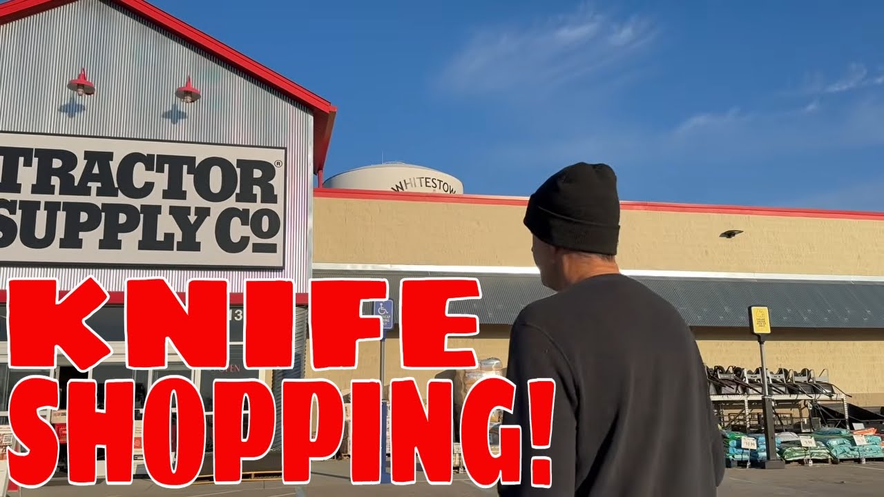 W tym sklepie znajdziesz NOŻE!! - EDC i wyposażenie w Tractor Supply