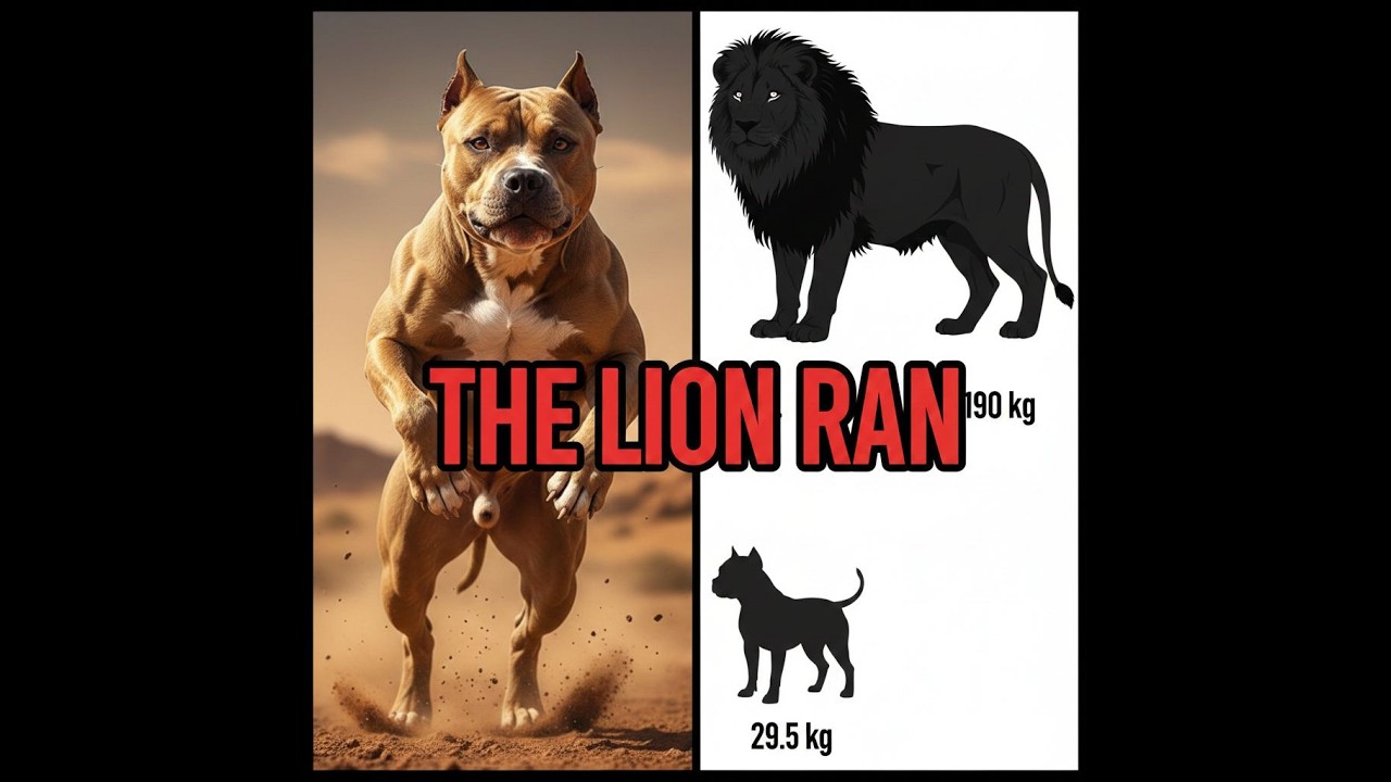 The Dog That Forced A Lion To Retreat