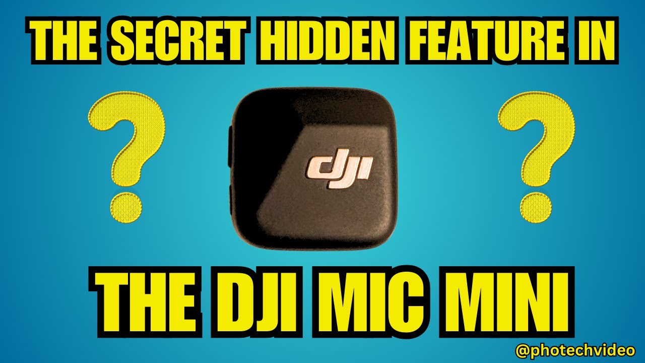 Что такое СКРЫТАЯ ФУНКЦИЯ DJI MIC MINI SECRET?
