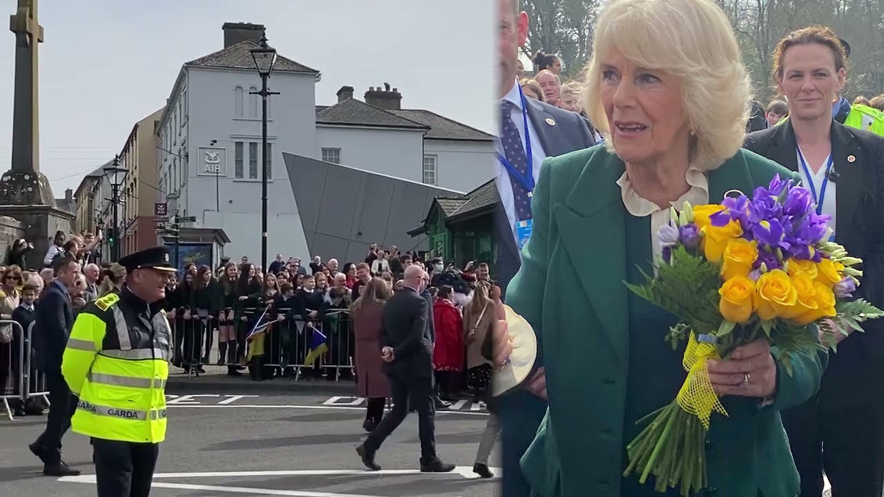 Charles and Camilla Visit Cahir