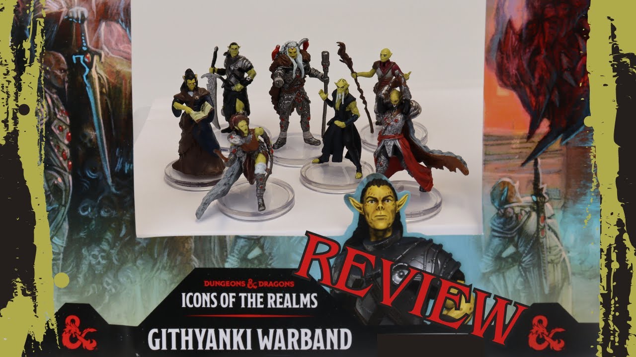 Icons of the Realms: Githyanki war band review!!!