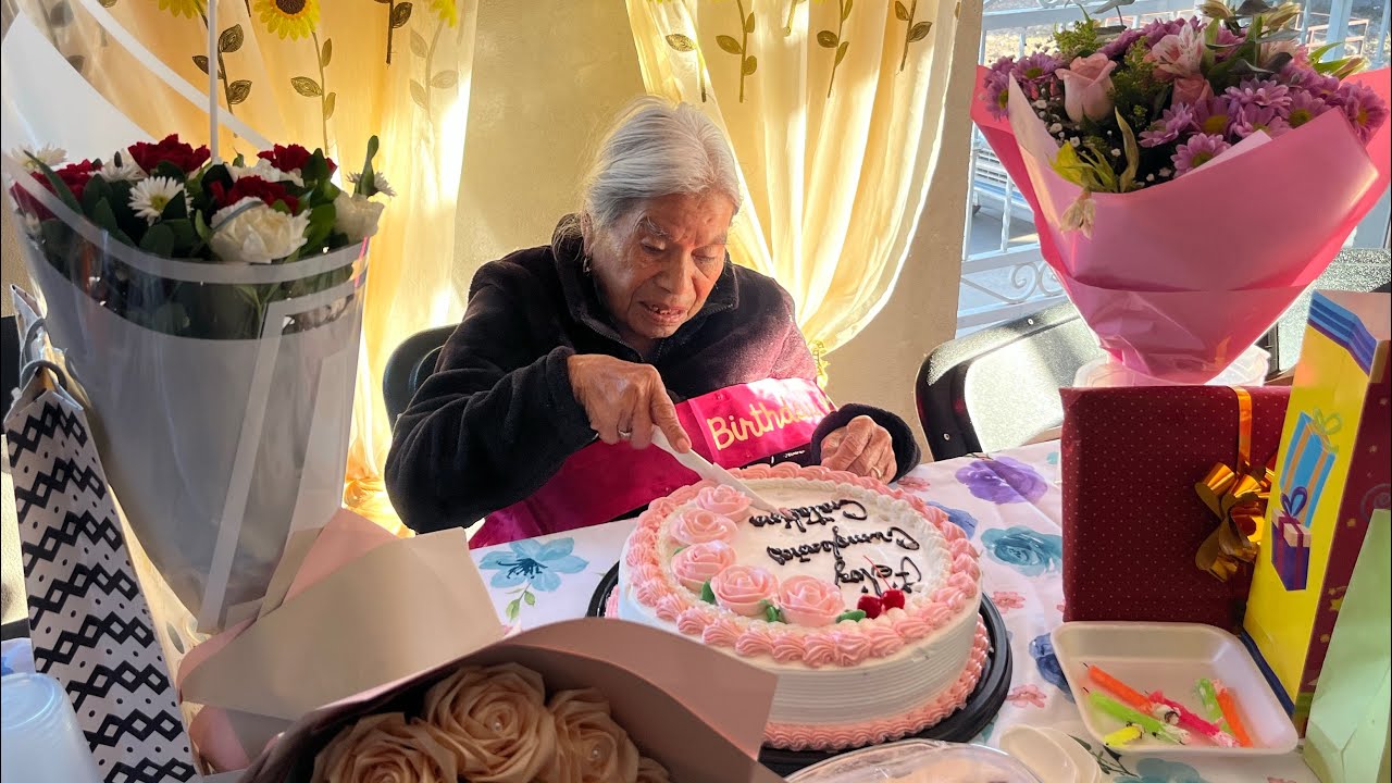 DESDE VALPARAISO EL CUMPLEAÑOS DE CATALINA RODRIGUEZ 97 AÑOS