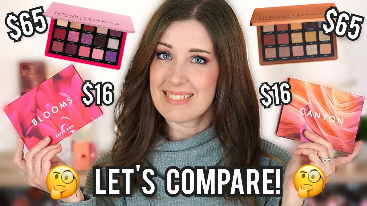 ALTER EGO CANYON & BLOOMS PALETTES! SWATCHES & COMPARISONS
