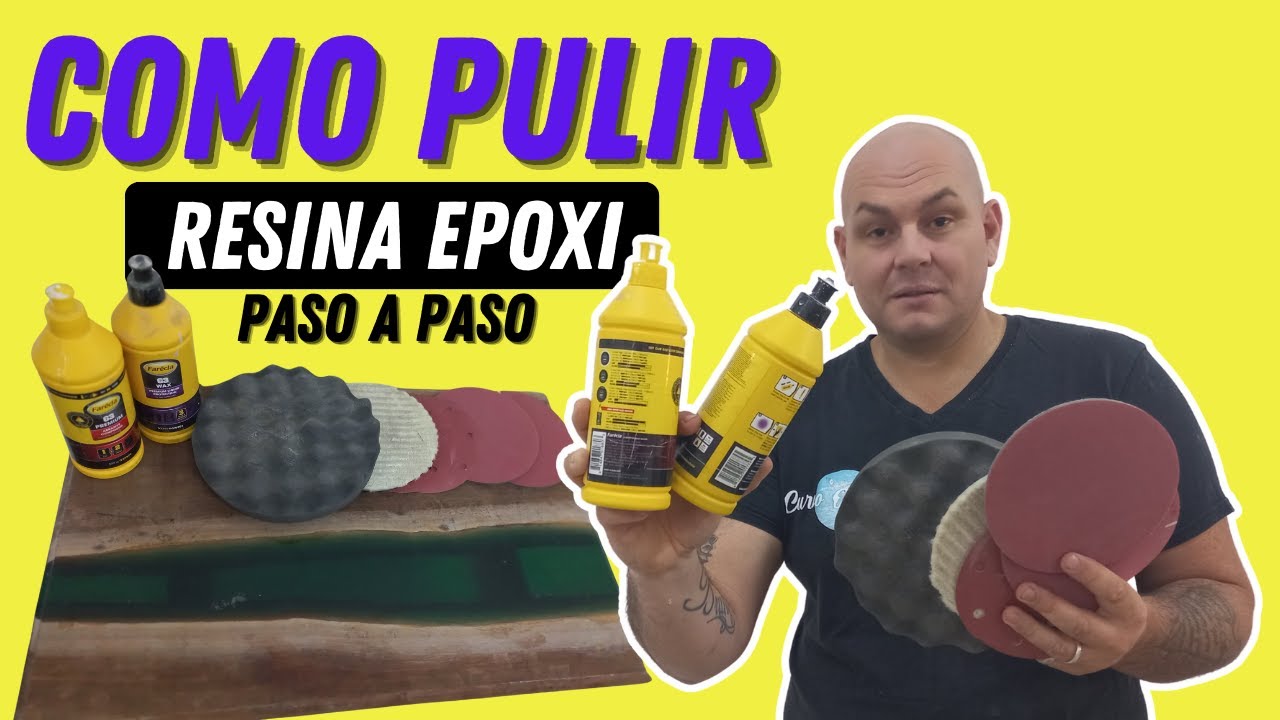COMO PULIR RESINA EPOXI DE MANERA EFECTIVA / Conoce como pulir una pieza de resina