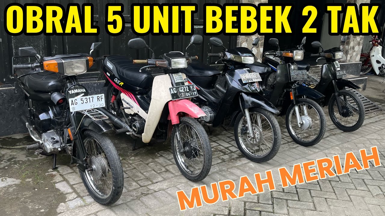 5 UNIT MOTOR KLASIK DANA PELAJAR‼️ V80 ALFA BRAVO TORNADO GS
