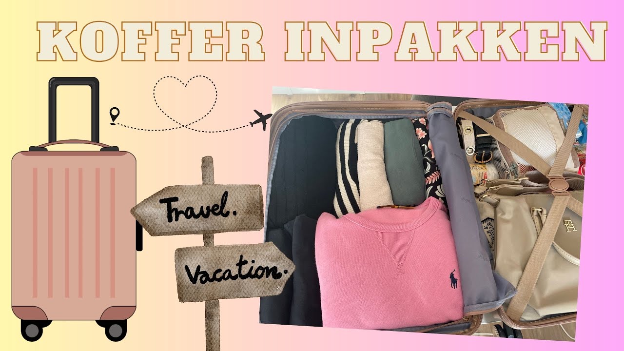 Koffer inpakken