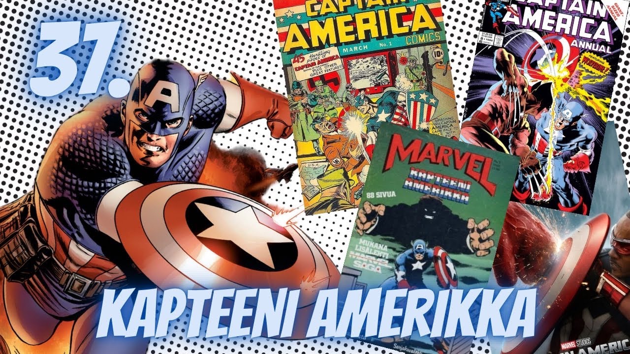 37. Kapteeni Amerikka (vieraana Mikko Varjamo ja Rmäki)