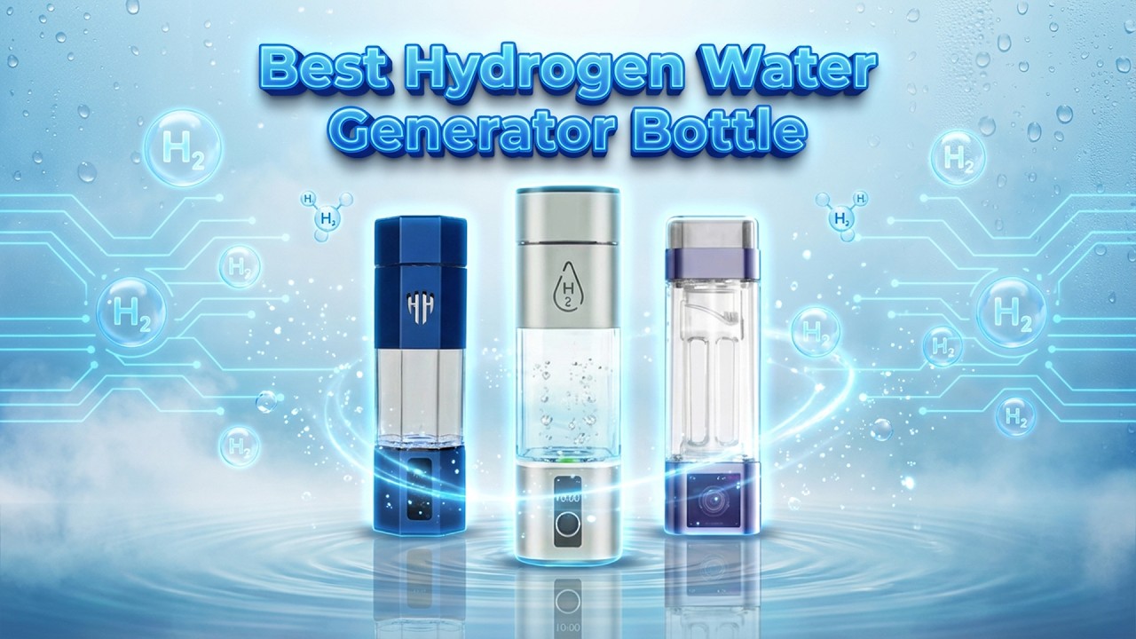 Top 5 Hydrogen Water Bottles for Ultimate Wellness &ndash; 2026 Edition!