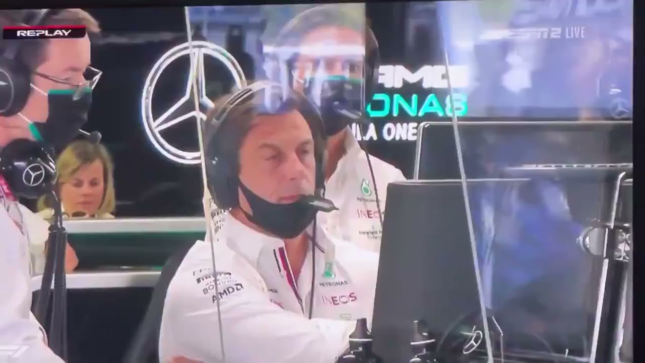 Italian GP | Toto wolf reaction as Bottas overtake Perez.