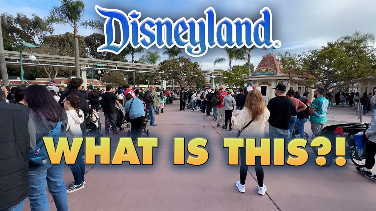 This is what happens with Disneyland 50% off ticket 