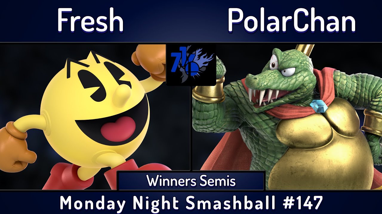 MNS # 147 | Fresh (Pac-Man) vs PolarChan (King K Rool) | WSF | SSBU Smash Ultimate