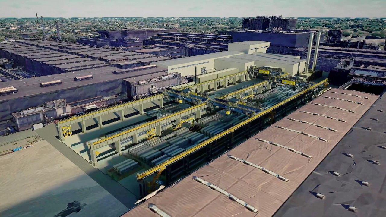 Brownfield modernization at a German HSM complex