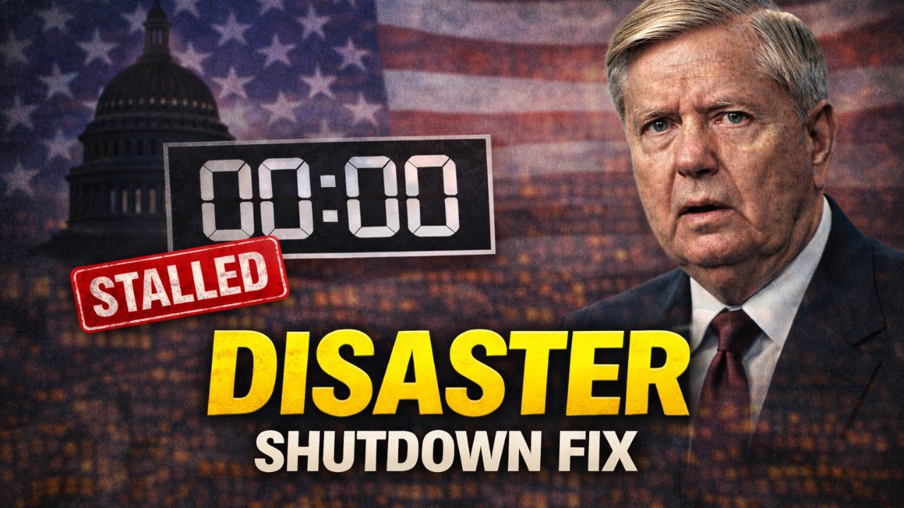 DISASTER: Lindsey Graham STALLS SHUTDOWN Fix